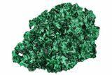 Silky, Fibrous Malachite Cluster - Congo #175335-1